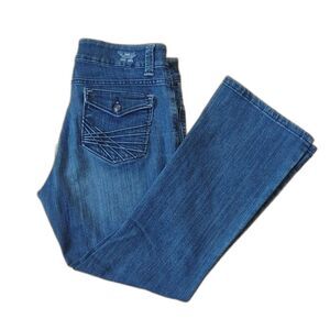 Lee Perfect Fit Just Below the Waist Denim Bootcut Jeans Size 12 Short